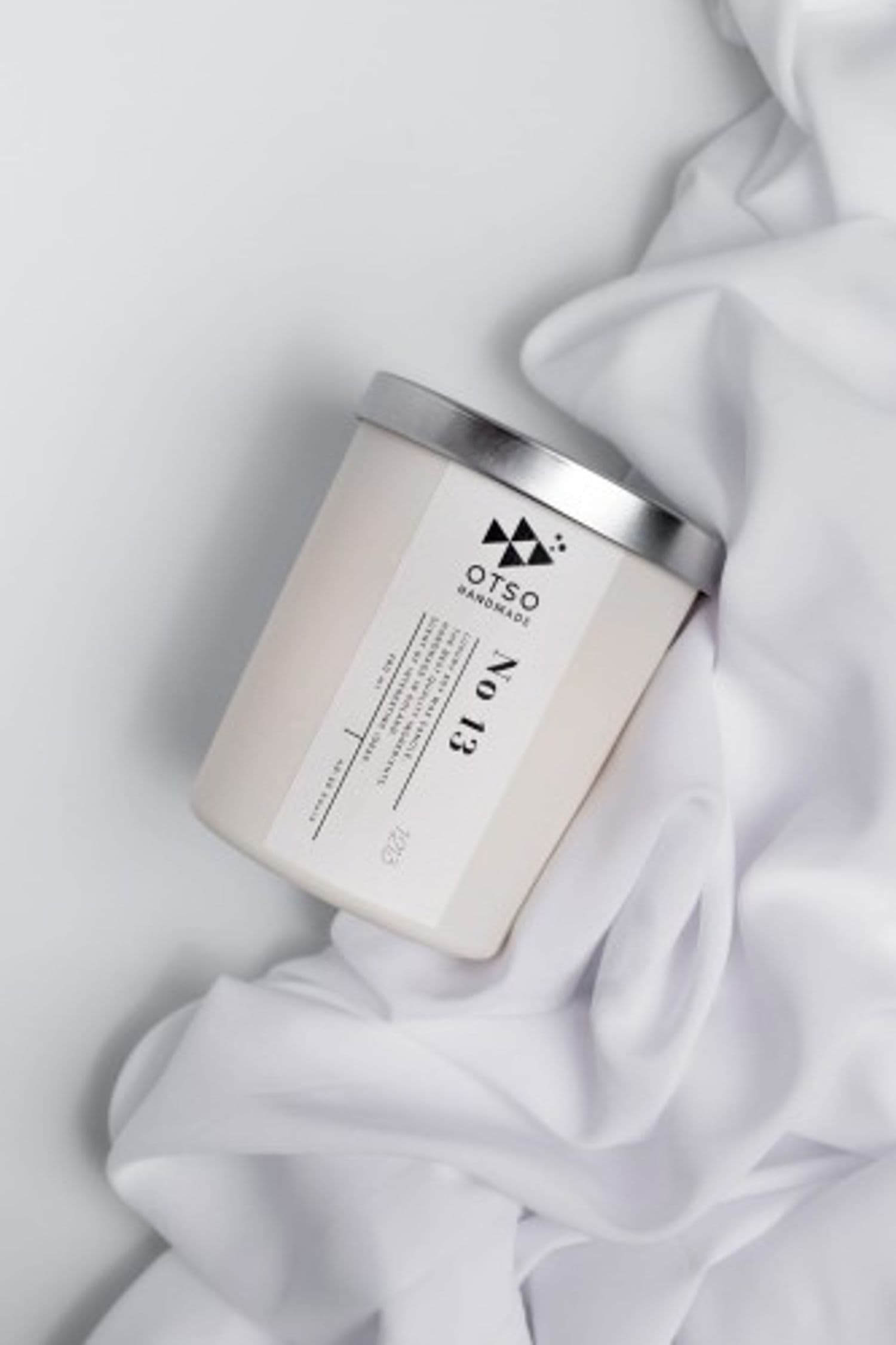 Świeca sojowa No 13 biała - świeca sojowa zapachowa WHITE 280 ml